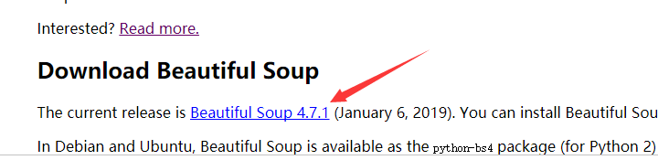 windows下安装Beautiful Soup模块