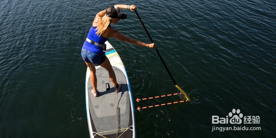 SUP桨板教学之桨板划桨技巧