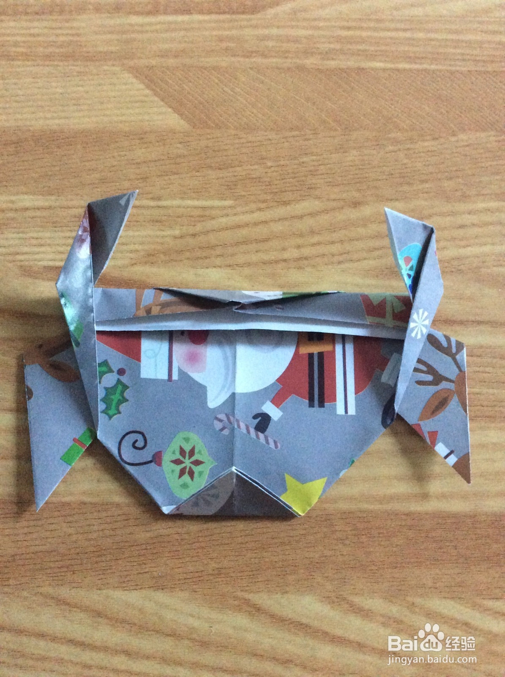 折纸动物-用纸折一只小螃蟹