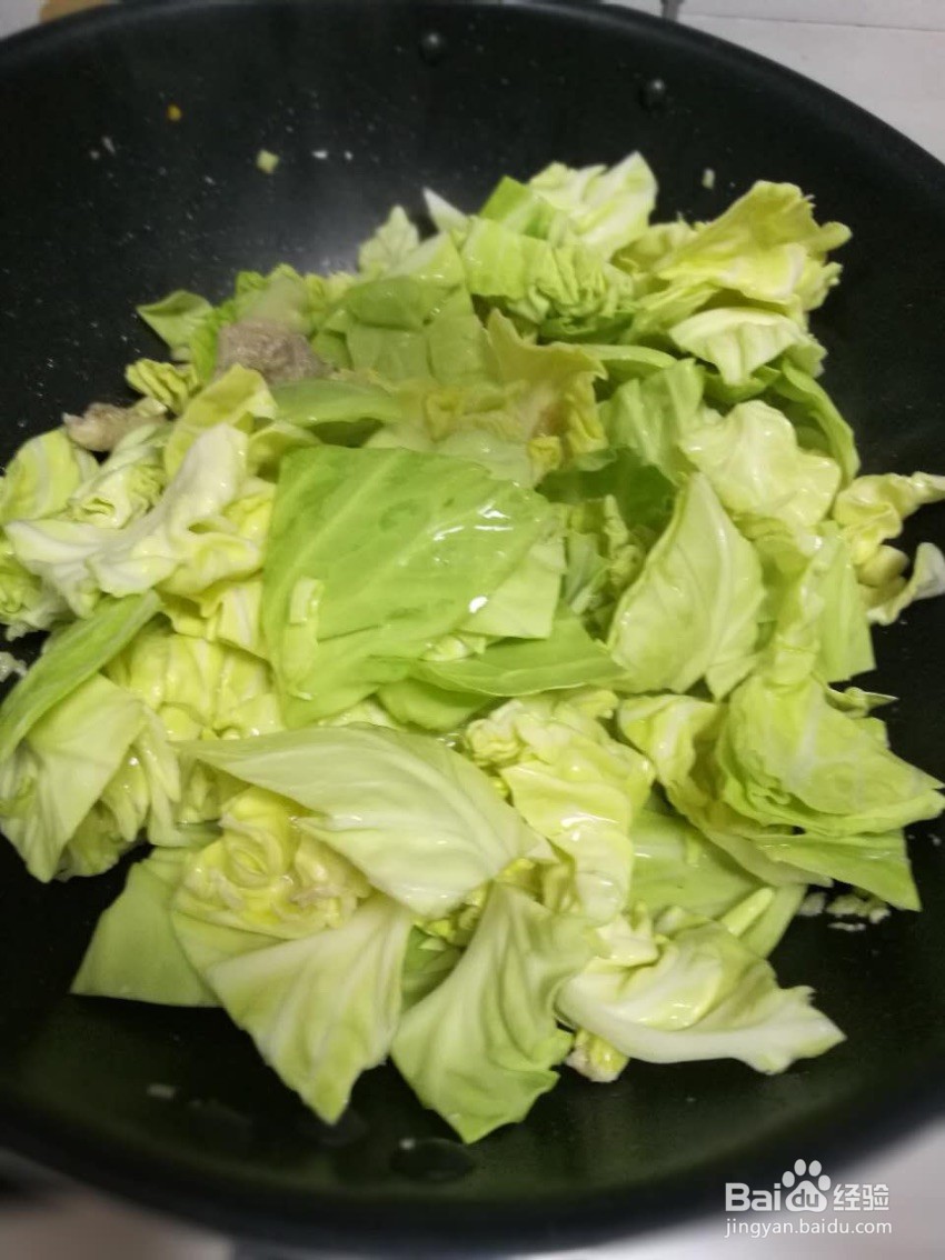 蚝油手撕包菜怎么做
