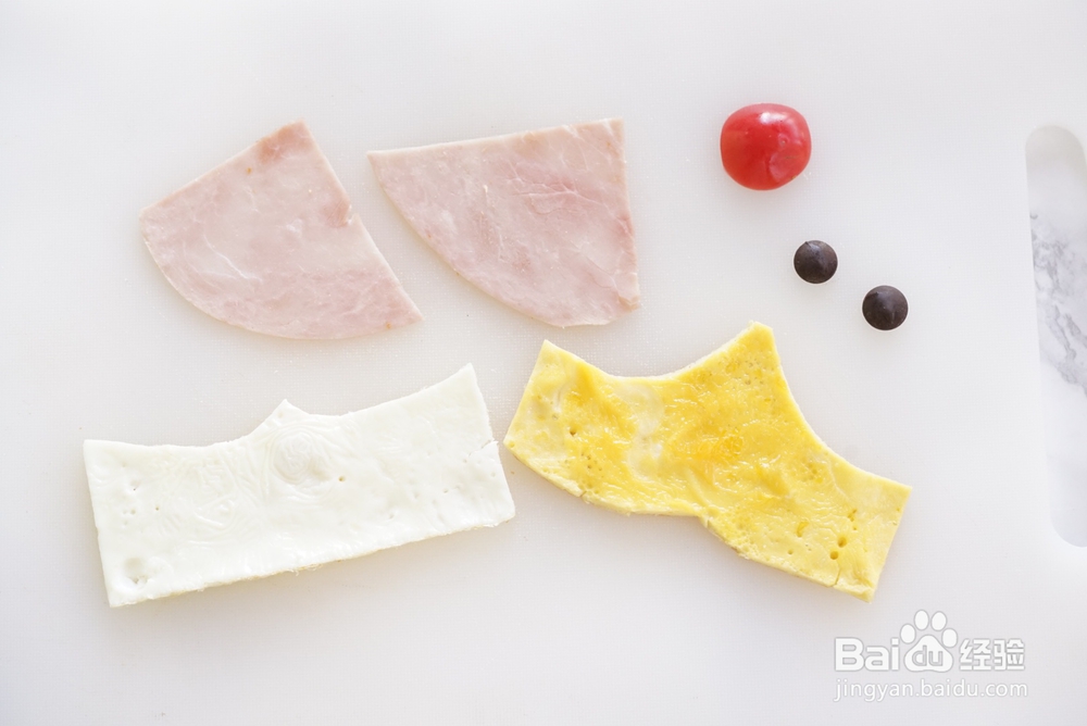 味道绝美的圣诞老人三明治