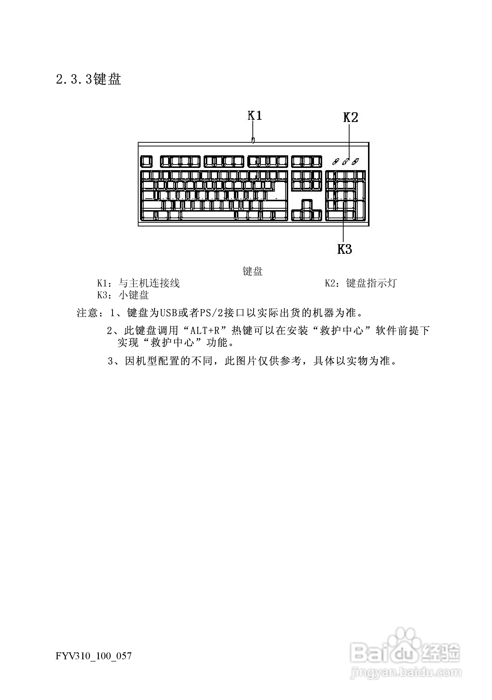 方正电脑飞越V310系列机型说明书:[2]