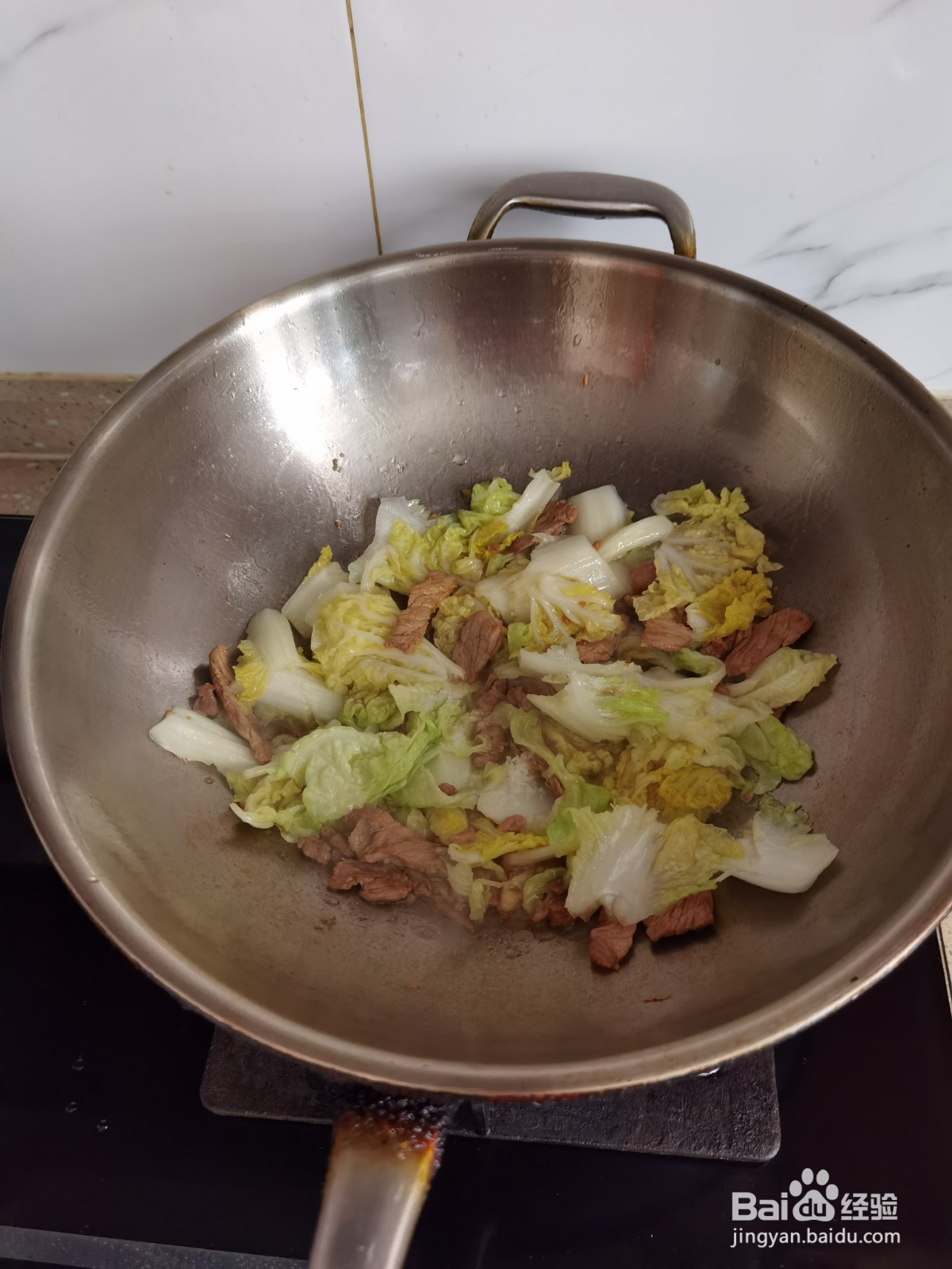 瘦肉炒白菜,美味简单又好吃