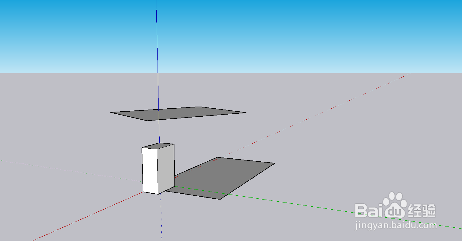 草图大师如何在使用扩展程序的建立楼板？