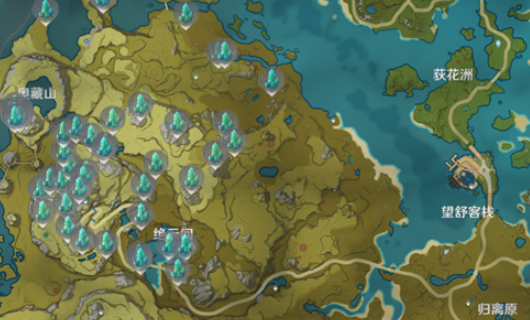 原神水晶块哪里多