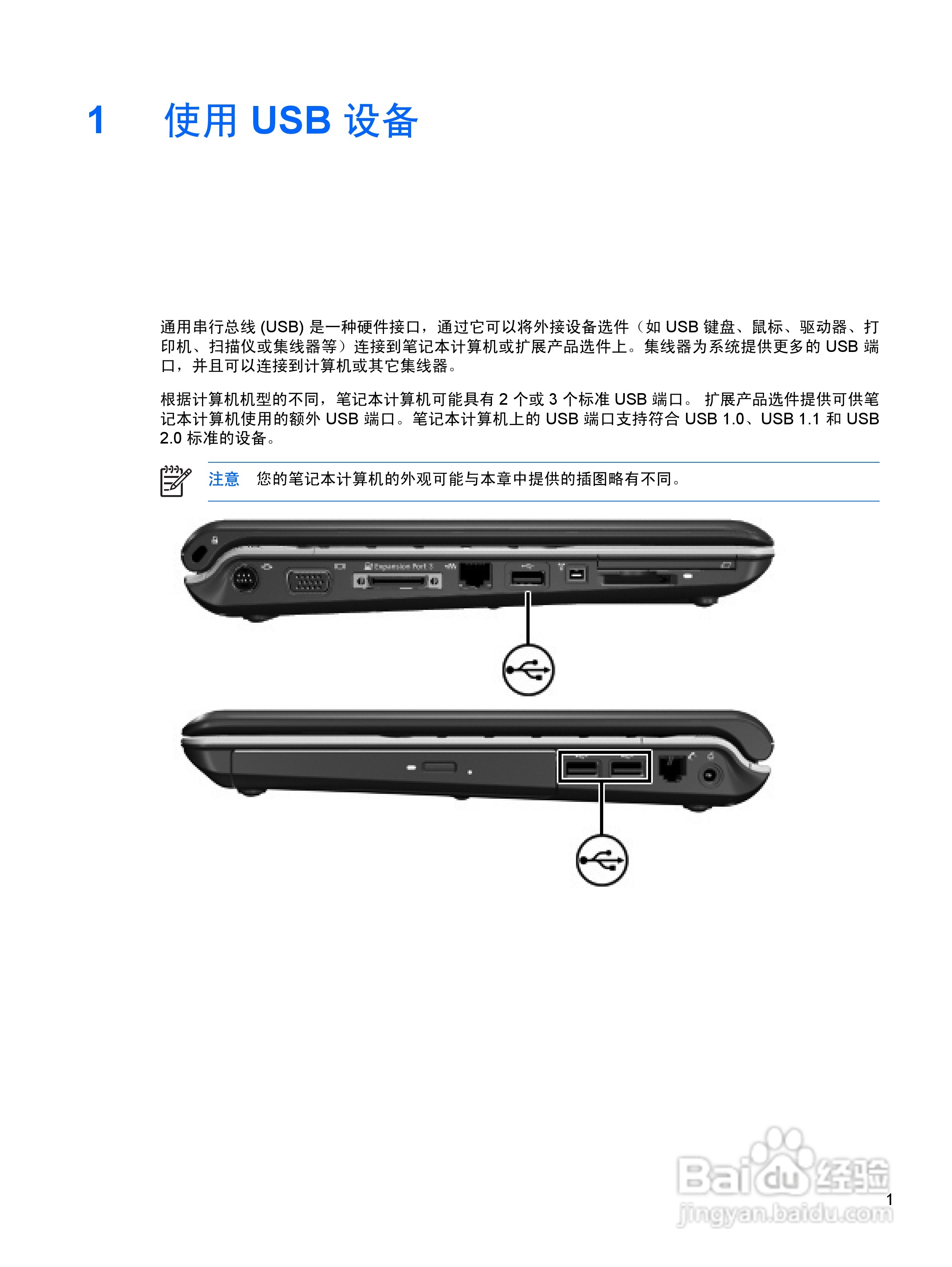 惠普HP Pavilion DV2000笔记本电脑使用说明书:[1]