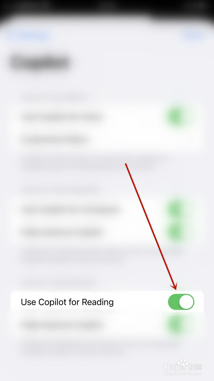 Canary怎么设置Use Copilot for Reading关闭