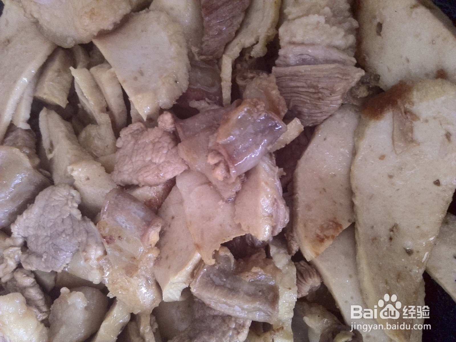 肉卷粉肠焖猪肉