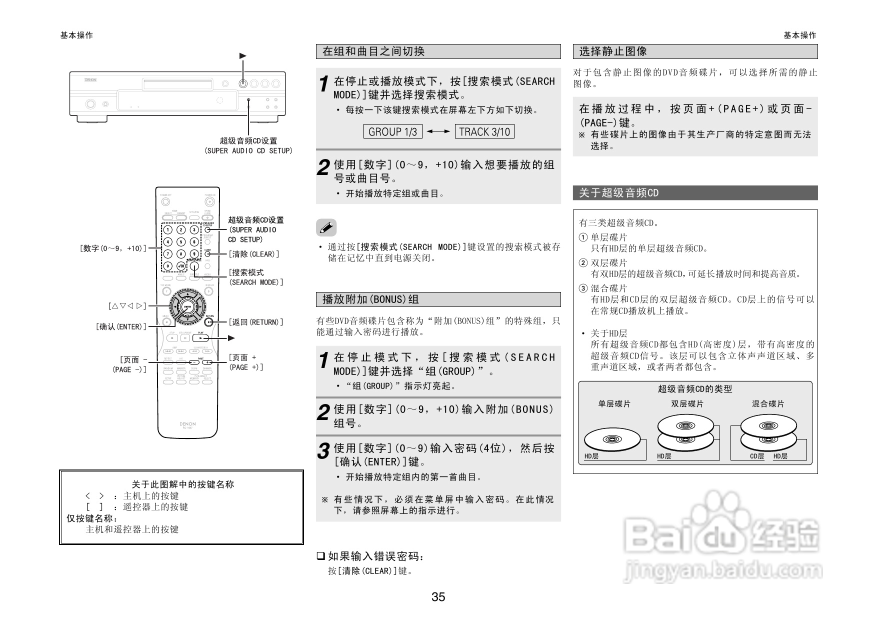 DENON播放机DVD-2930操作说明书:[2]