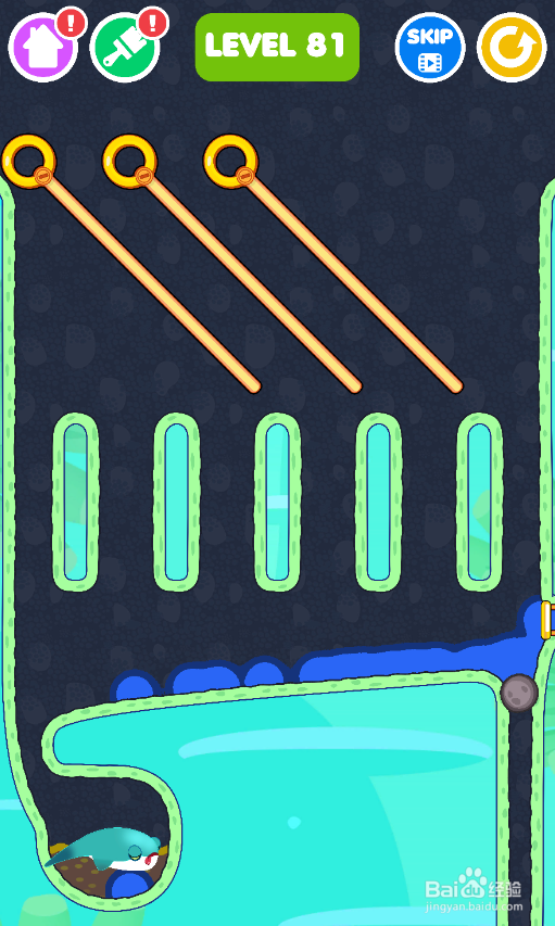 Save The Fish的LEVEL 81怎样过关？