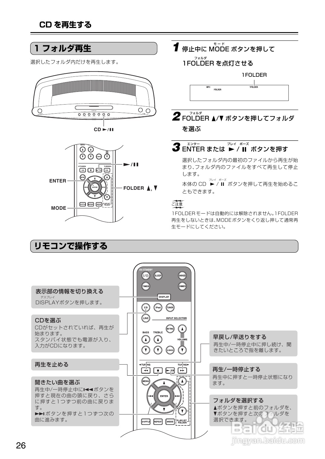 ONKYO CBX-500音箱使用说明书:[2]