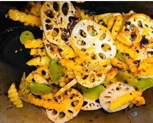 超简单的香锅鸡翅虾