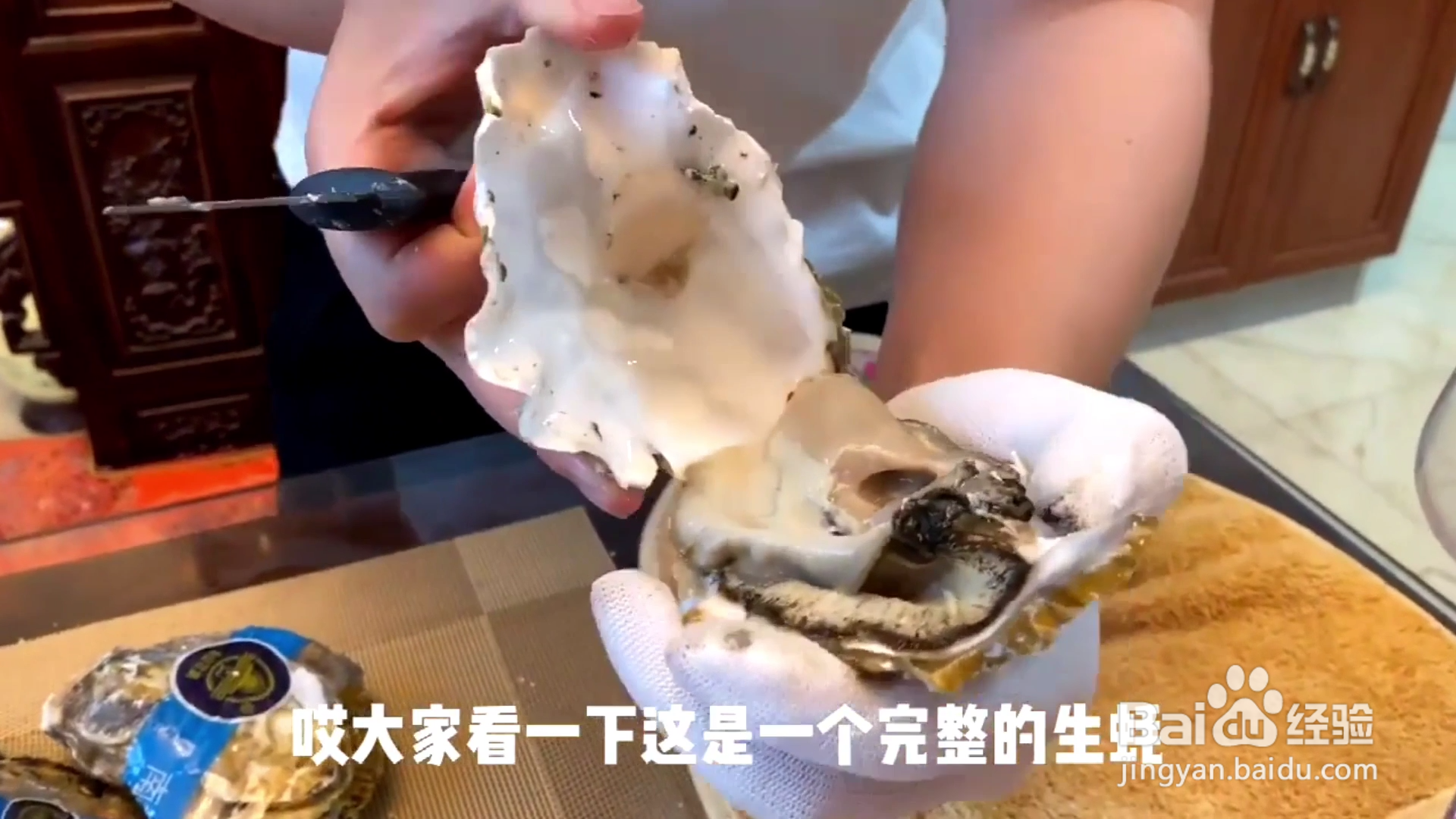 如何优雅的开乳山生蚝？