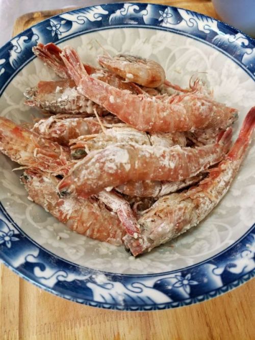 避风塘蒜蓉樱花虾