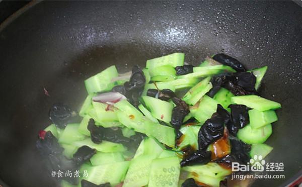如何做有胃口的黄瓜鸡蛋炒木耳