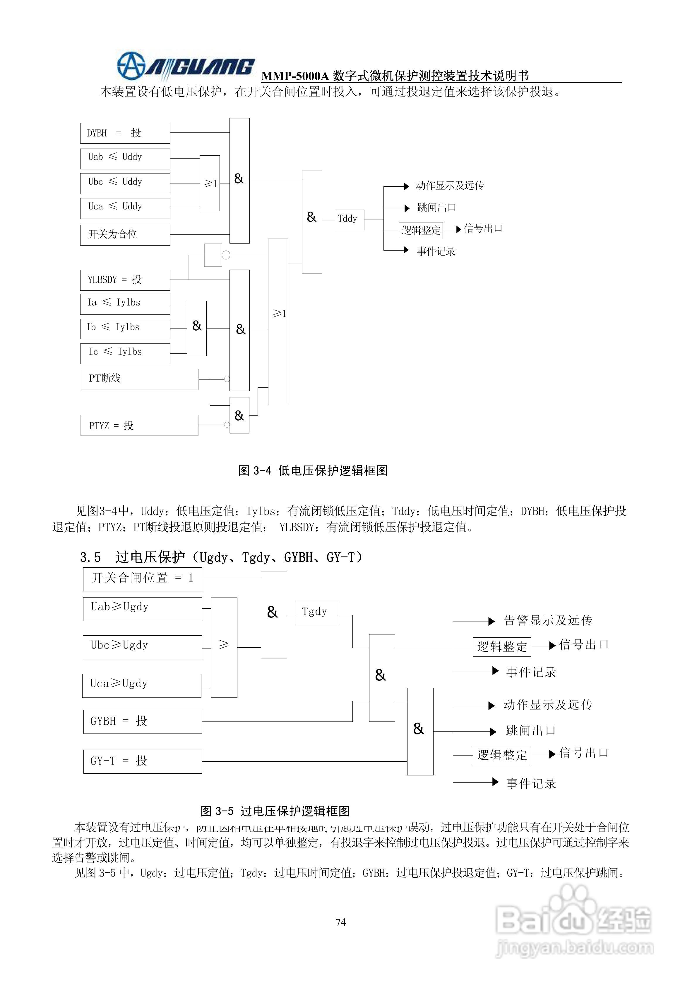 爱光MMP-5043A数字式电容器保护测控装置说明书
