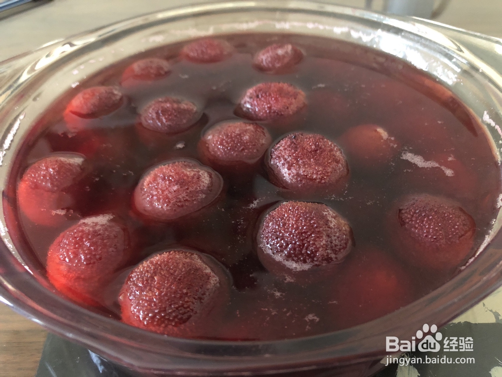 厨爸教你做桂花冰糖杨梅