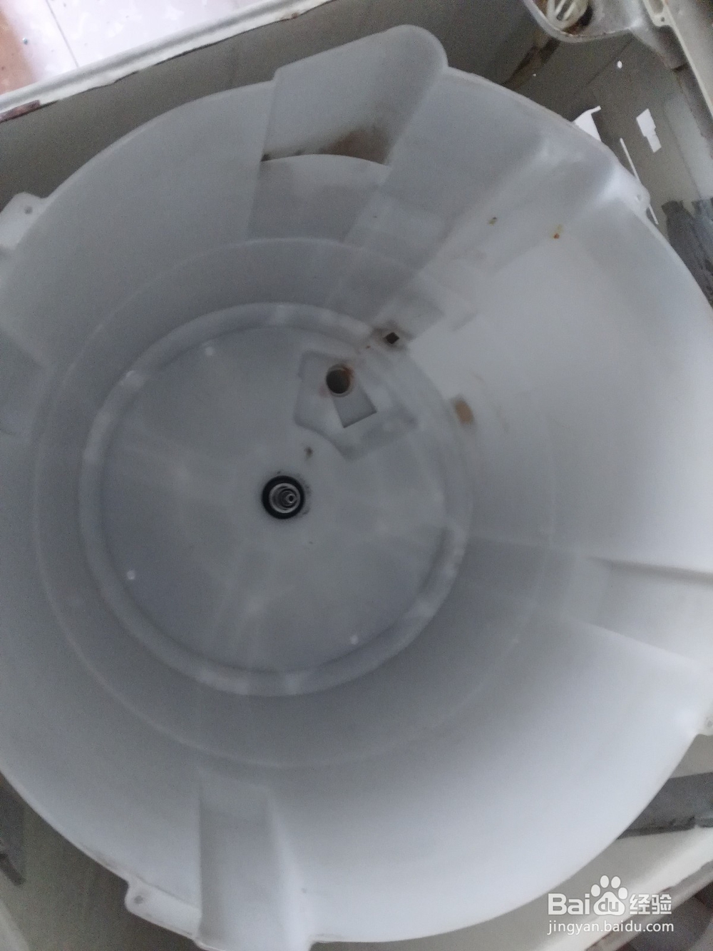 十多年的小天鹅洗衣机内桶清洗