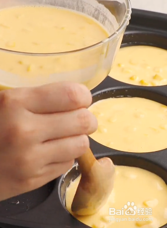 油煎玉米粑粑的做法