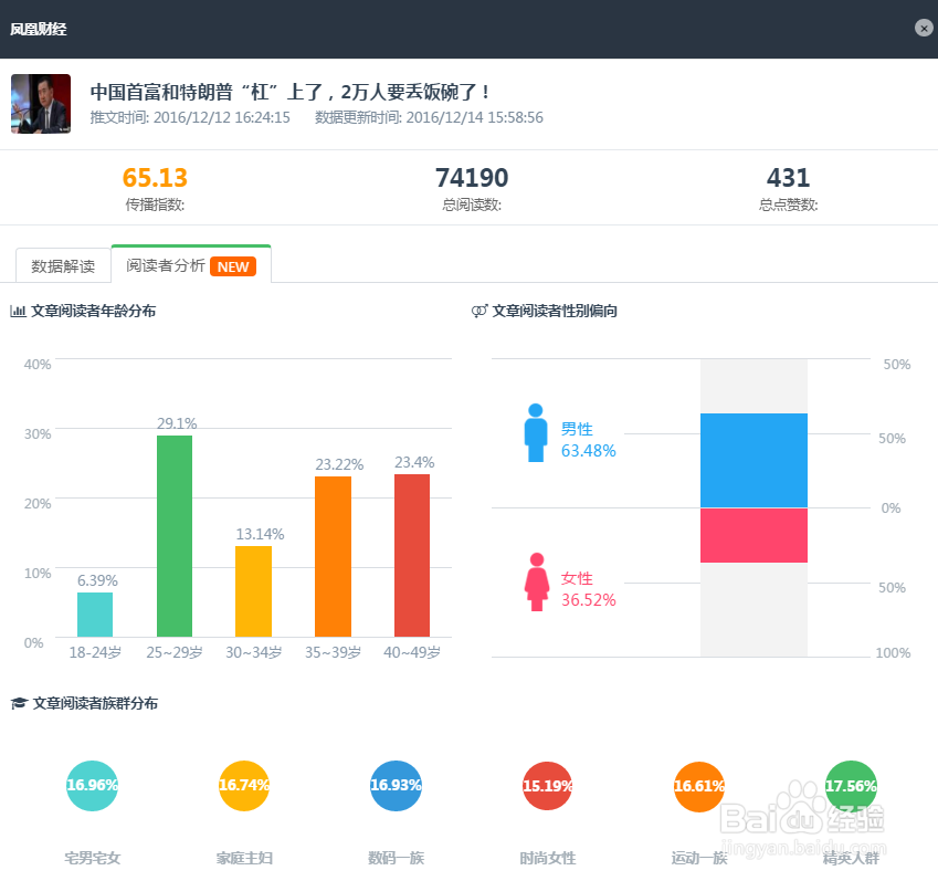 在那可以查看微信公众号粉丝用户画像?