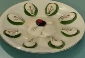 咸鲜滑嫩的兰花扒鸡茸豆腐做法_鲁菜