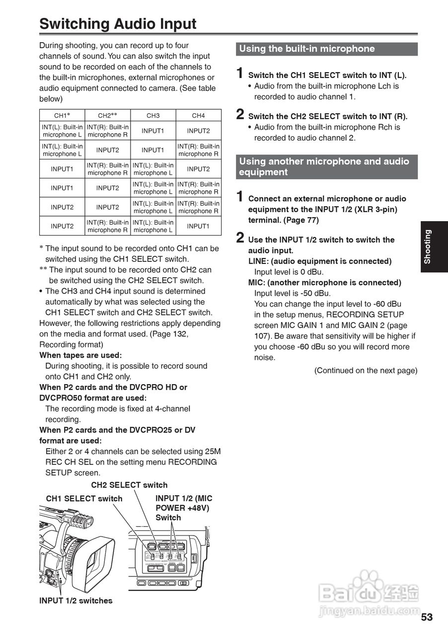 松下AG-HVX200A摄像机操作手冊:[6]