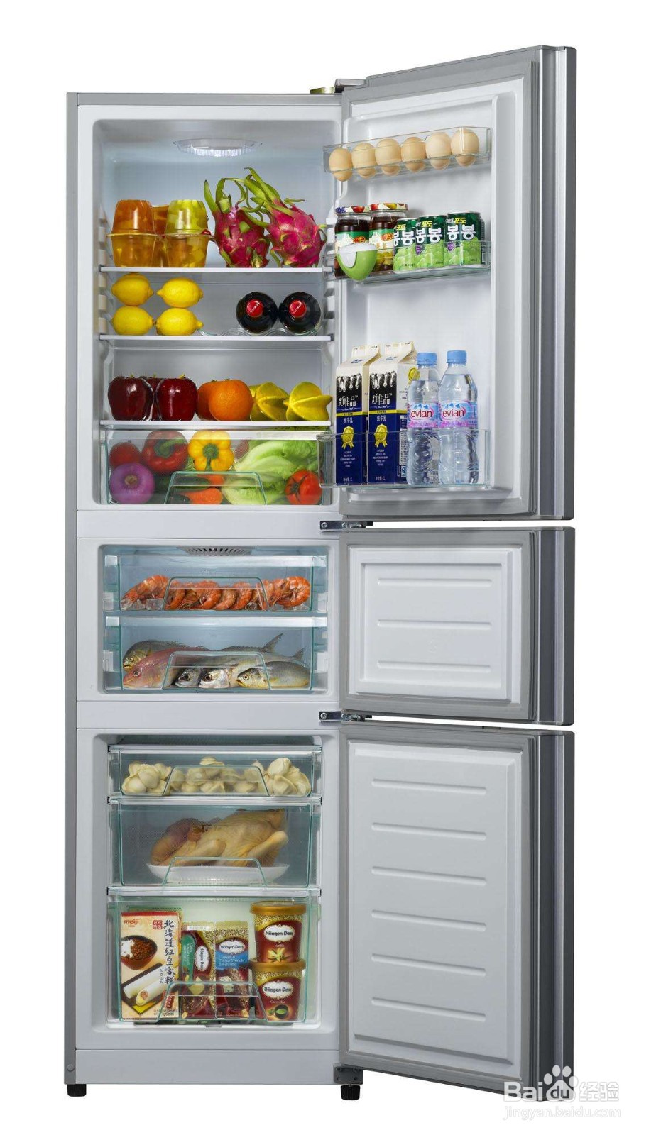 买电冰箱时，如何检查其外观上的瑕疵?