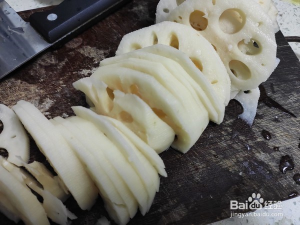 清炒脆藕的做法