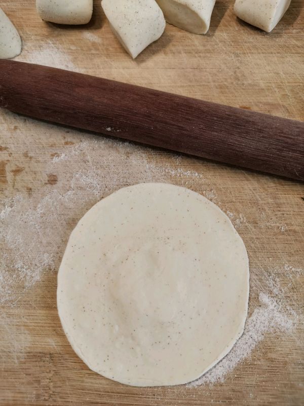 又见韭菜鸡蛋水煎包