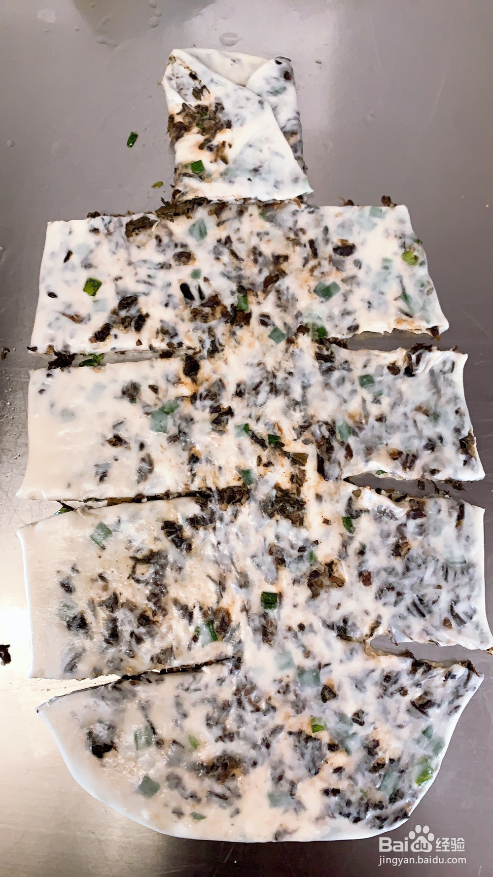 新手简单做梅干菜葱油饼