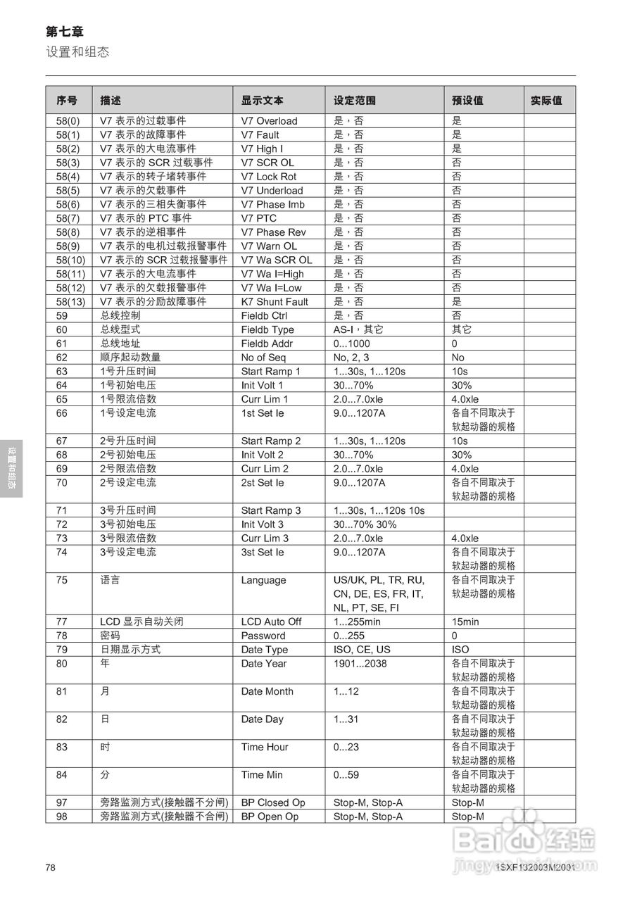 ABB PSTB1050软启动器安装调试手册:[8]