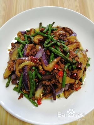 怎么做好吃的茄子豆角