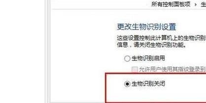 win10如何开启生物识别功能