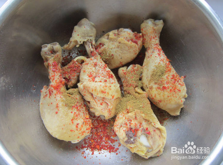 脆皮鸡腿的做法