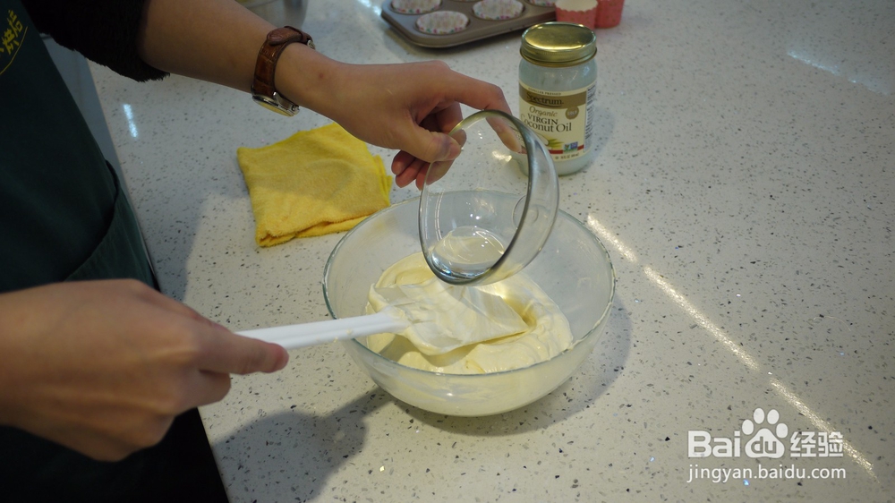 椰子油怎么用——烘焙海绵蛋糕