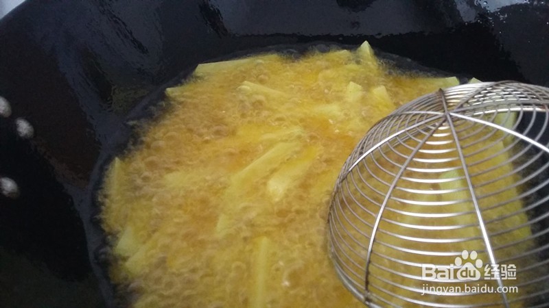 家里怎样轻松炸薯条