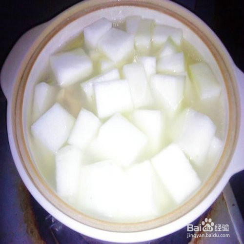 美味冬瓜豆腐汤