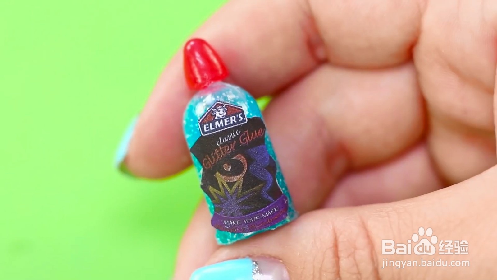 怎么制作亮粉胶