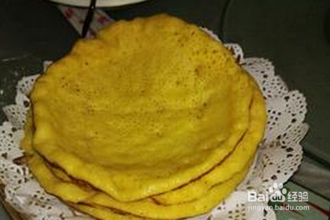 黄金玉米饼饼