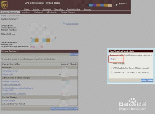 美国UPS如何查询账单？步骤操作详解