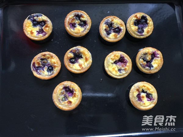 爆浆蓝莓蛋挞