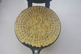 【蛋卷烤盘】芝麻蛋卷