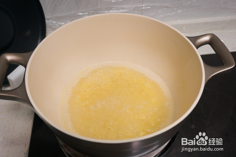 营养美味的金汤百合小米粥