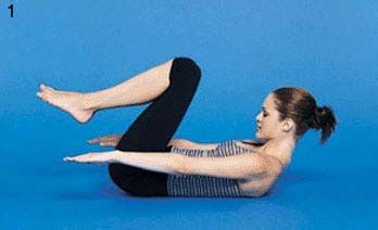 三个瘦腹动作轻松平坦小腹