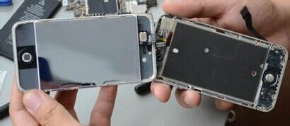 苹果机看人家也拆了真是土豪 iphone4S变形
