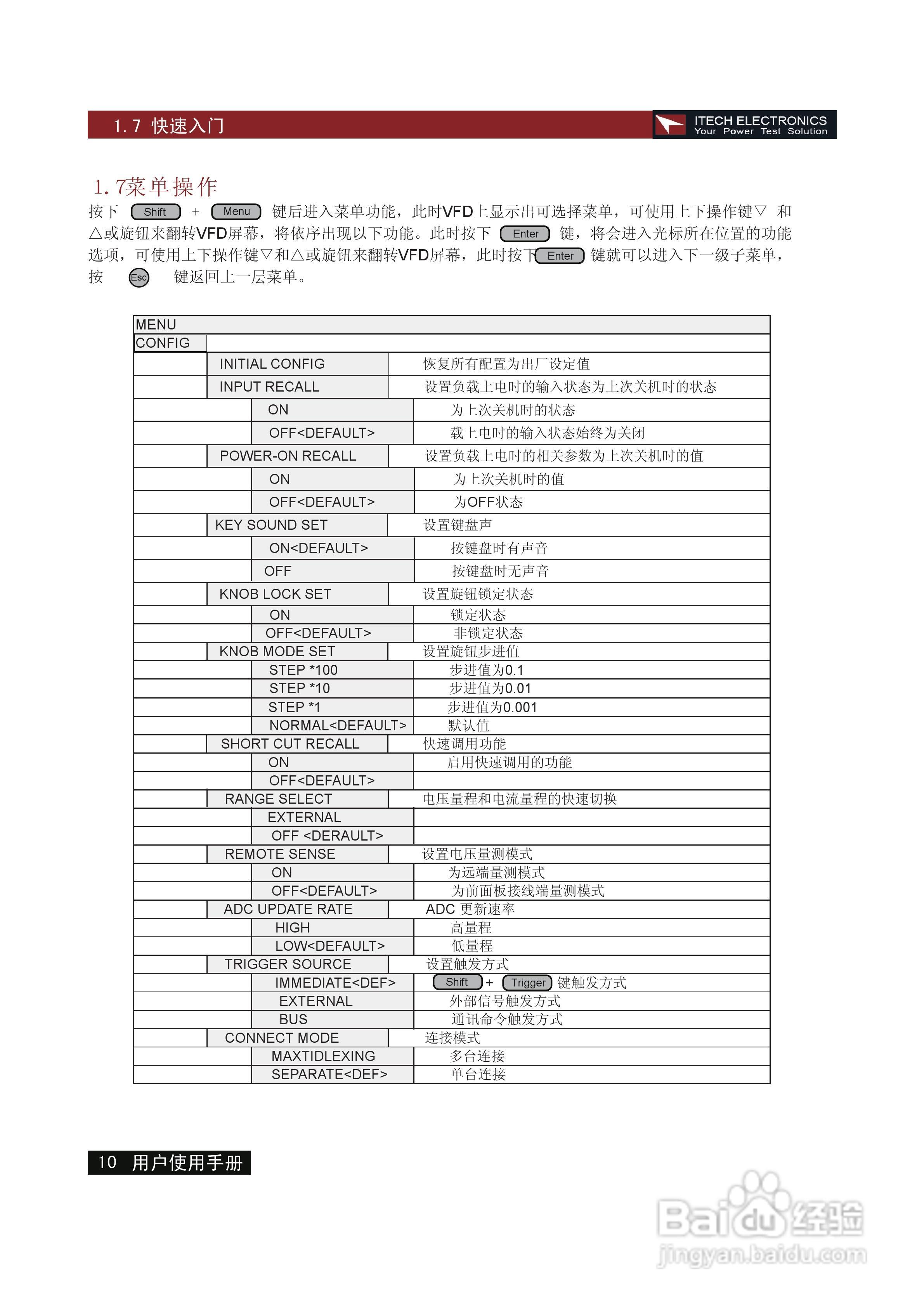 艾德克斯IT8515C电子负载说明书:[1]