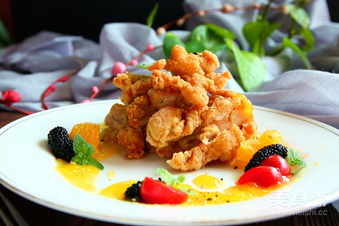 橙汁煎软鸡的做法