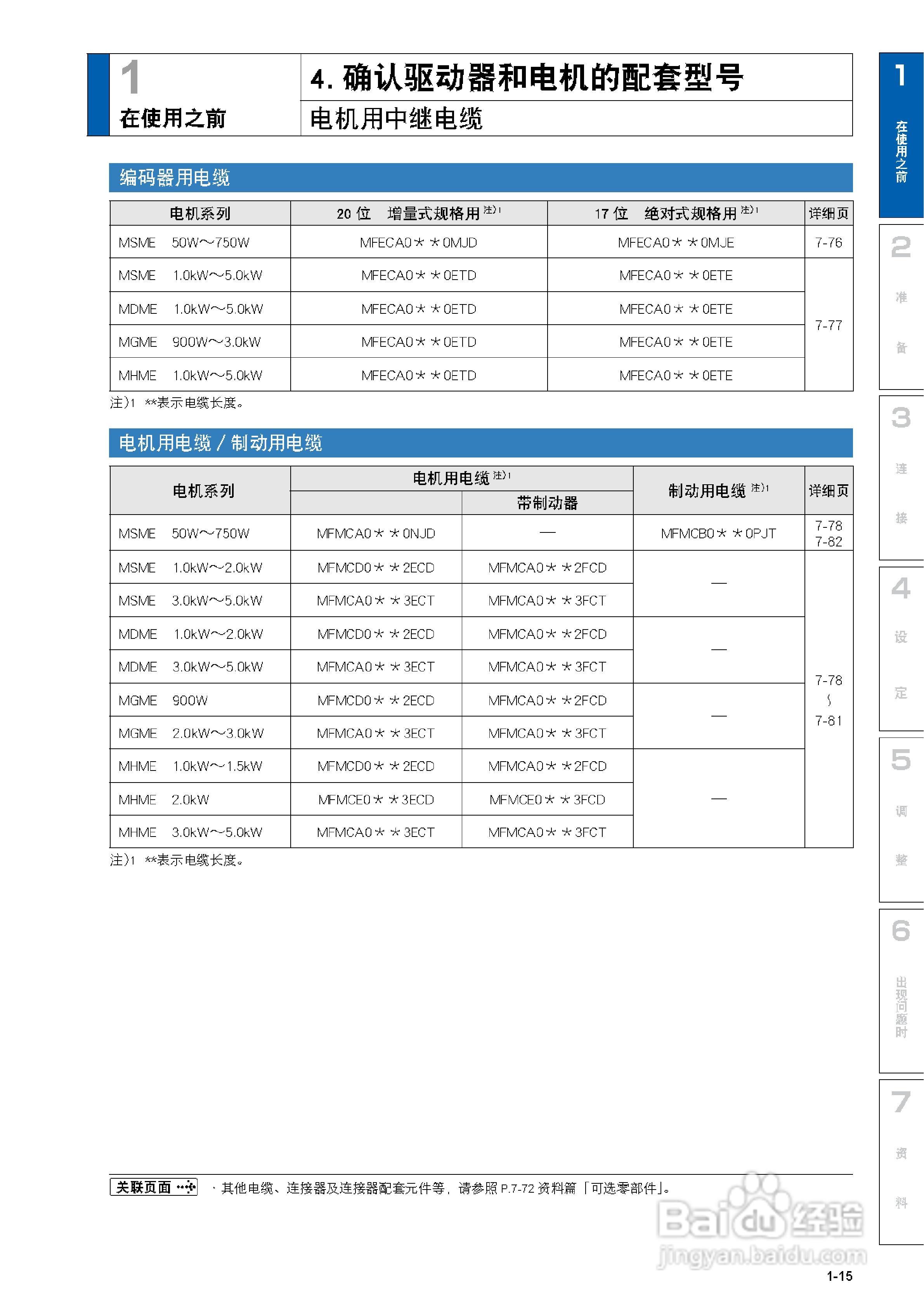 Panasonic A5系列松下伺服马达使用说明书:[3]