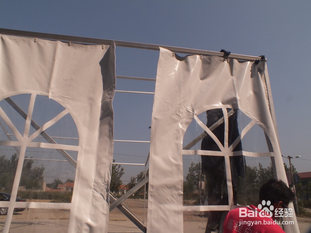婚庆篷房安装图解