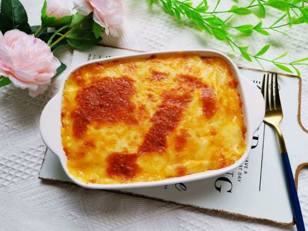 芝士火腿土豆泥